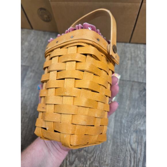 Longaberger 1998 Horizons Of Hope Basket Liner Protector American Cancer Society - Picture 8 of 8